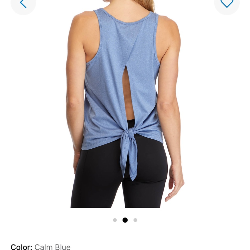 NWT - Zelos open back active tank